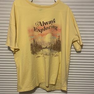 Yellow, Wild Fable T-shirt, Medium, From Target, Barely Worn